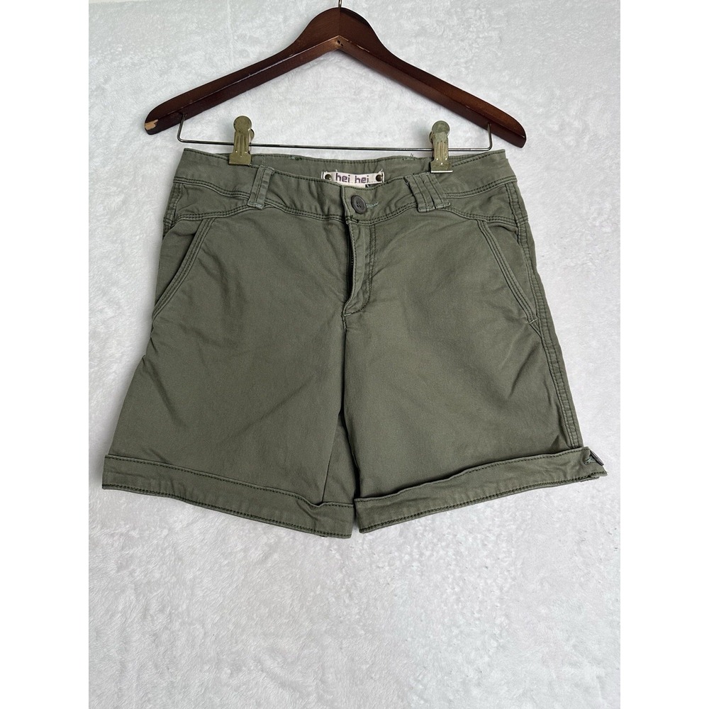 Hei‎ Hei Anthropologie Womens 2 Bermuda Shorts Roll Legs 7" Inseam